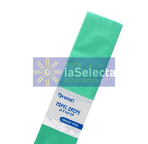 PAPEL CREPE TURQUESA HAND